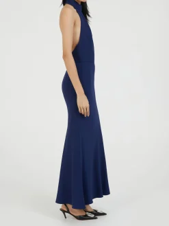 Abendkleid Marineblau