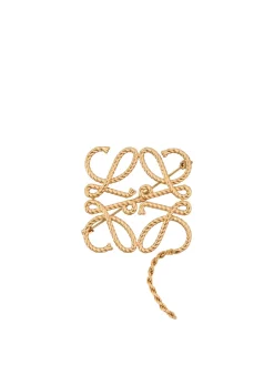 Anagram-Brosche 'Robe' Gold