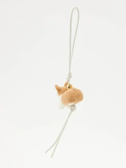 Anhänger 'Corgi' Beige/Weiß