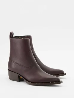 Ankle Boots 'Debbie' Bordeauxrot