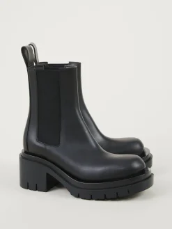 Ankle Boots 'Lug' Schwarz
