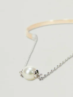 Armreif 'Two In One' mit Perle Gold
