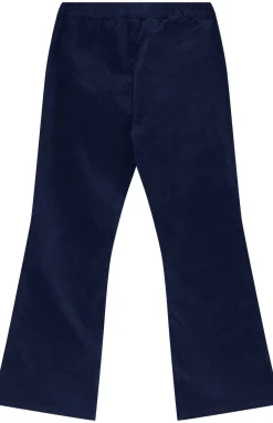 Ausgestellte Hose Marineblau