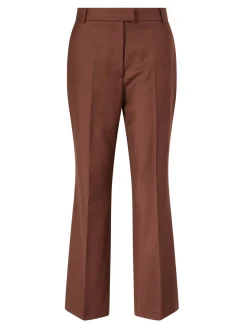 Ausgestellte Wollhose 'Lumira Wool' Marrone
