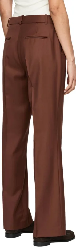 Ausgestellte Wollhose 'Lumira Wool' Marrone