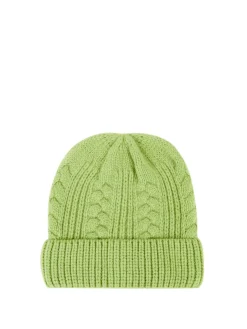 Baby-Cashmere Mütze Grün