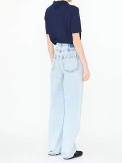 Baggy-Jeans 'Add Some Love' Hellblau