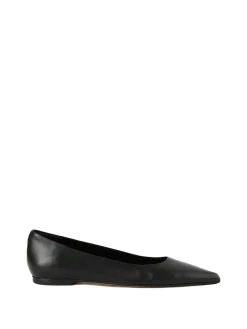 Ballerina 'Cassy' aus Nappaleder Schwarz