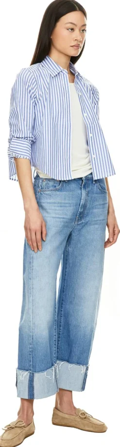 Barrel-Jeans 'The Half-Pipe' Mittelblau