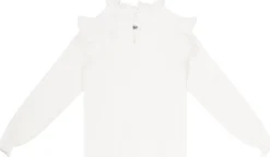 Baumwollbluse 'Maitea' Weiß