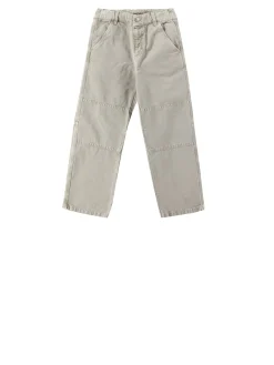 Baumwoll-Cargohose Grau