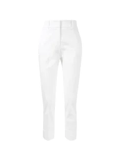 Baumwoll-Chino Weiß