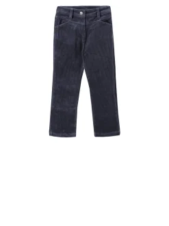 Baumwolle Hose in Marineblau