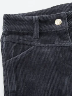 Baumwolle Hose in Marineblau