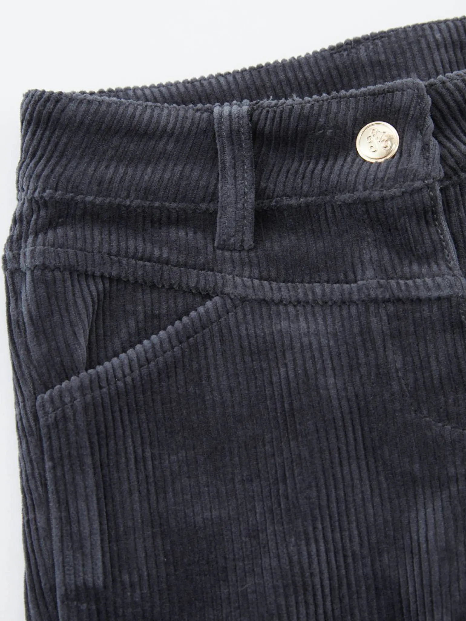 Baumwolle Hose in Marineblau