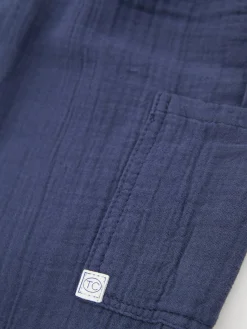 Baumwollhose Blau