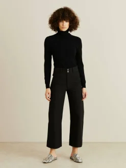 Baumwollhose 'Classic Merida' Schwarz