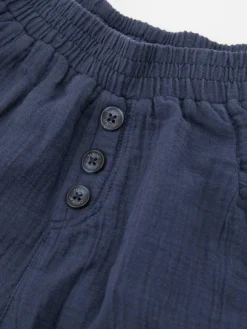 Baumwollhose Marineblau