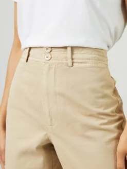Baumwollhose 'Meri Berrel' Beige