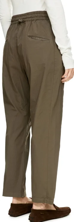 Baumwollhose Olivgrün