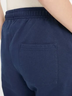 Baumwoll-Sweathose Marineblau
