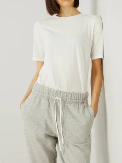 Baumwoll-Sweatpants 'Tricolor Fox' Grau