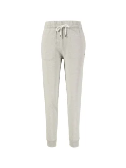 Baumwoll-Sweatpants 'Tricolor Fox' Grau