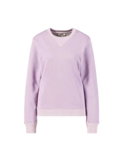 Baumwoll-Sweatshirt Flieder