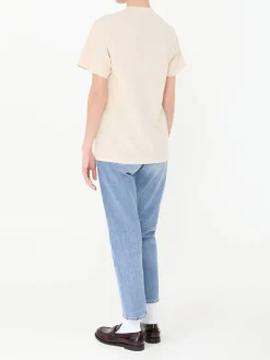 Baumwoll-T-Shirt Créme