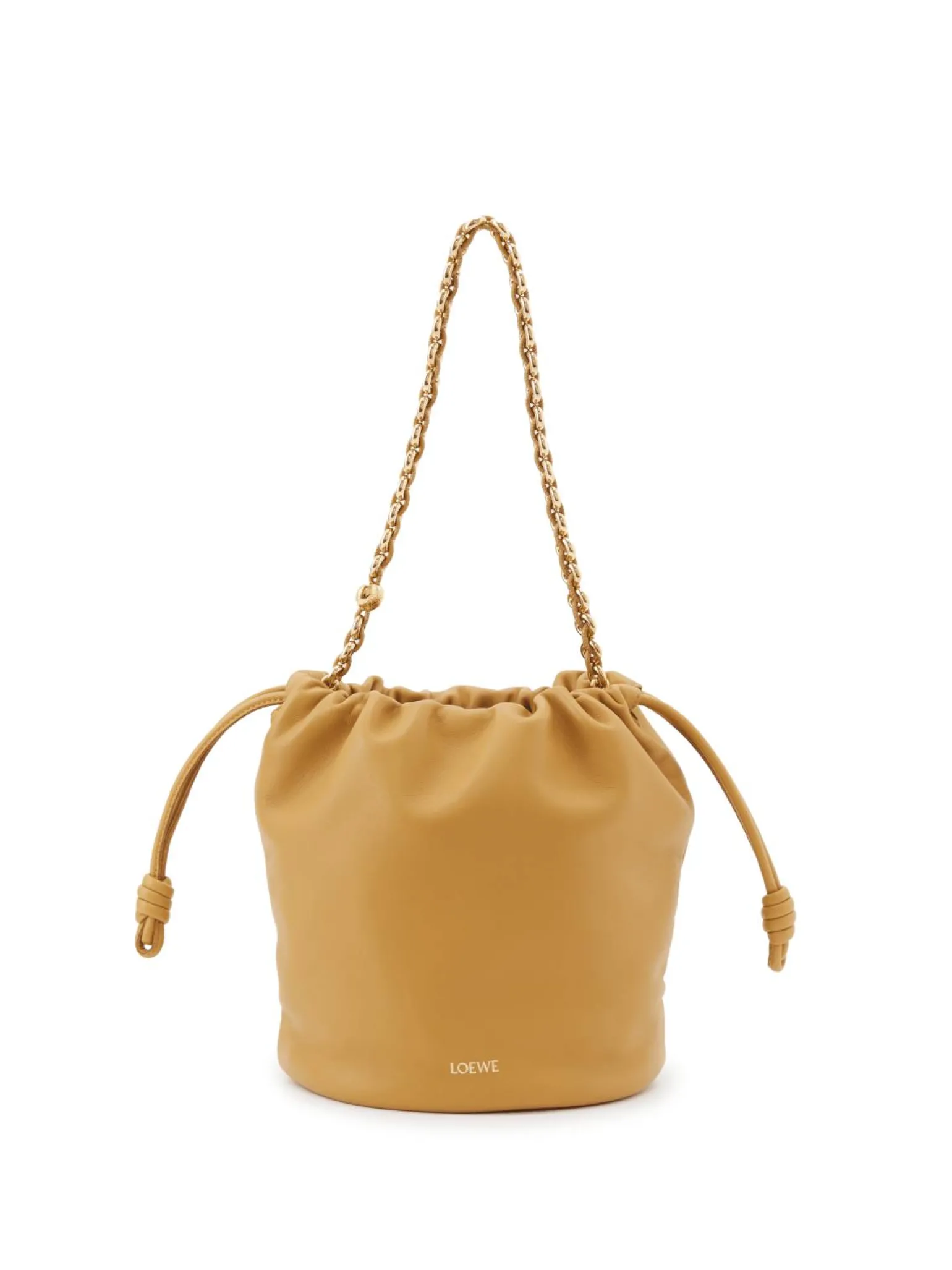Beuteltasche 'Flamenco' Beige