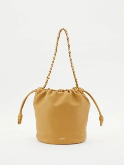 Beuteltasche 'Flamenco' Beige