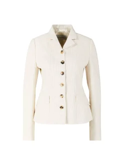Blazer 'Belia' mit Nadelstreifen Ecru