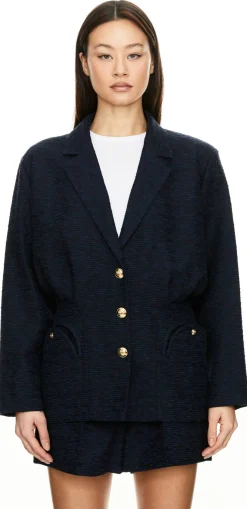 Blazer 'Esense Honeybelle' Marineblau