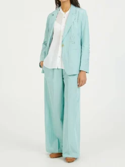 Blazer 'Taffetta' Türkis