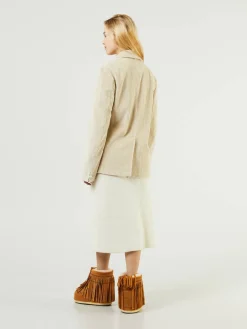 Blazer 'Valdeus' Crème