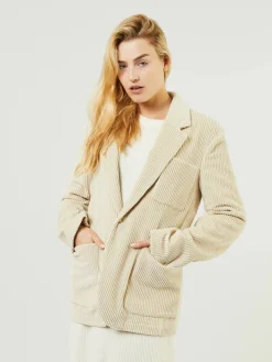 Blazer 'Valdeus' Crème