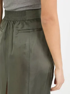Bleistiftrock Khaki
