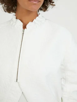Blousonjacke 'Denice' Weiß