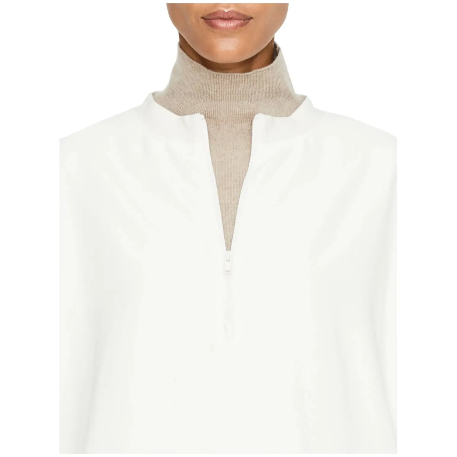 Blousonjacke 'Irys' aus Seide Crème