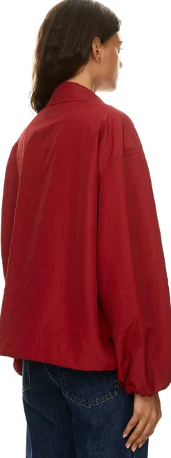 Blousonjacke mit LOEWE-Siebdruck Rot
