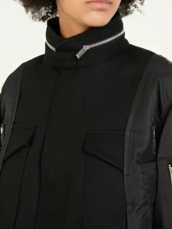 Blousonjacke Schwarz