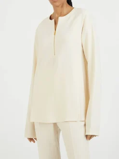 Bluse 'Arlesa' Crème