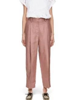 Bluse 'Balloon' mit Kordelzug Khaki