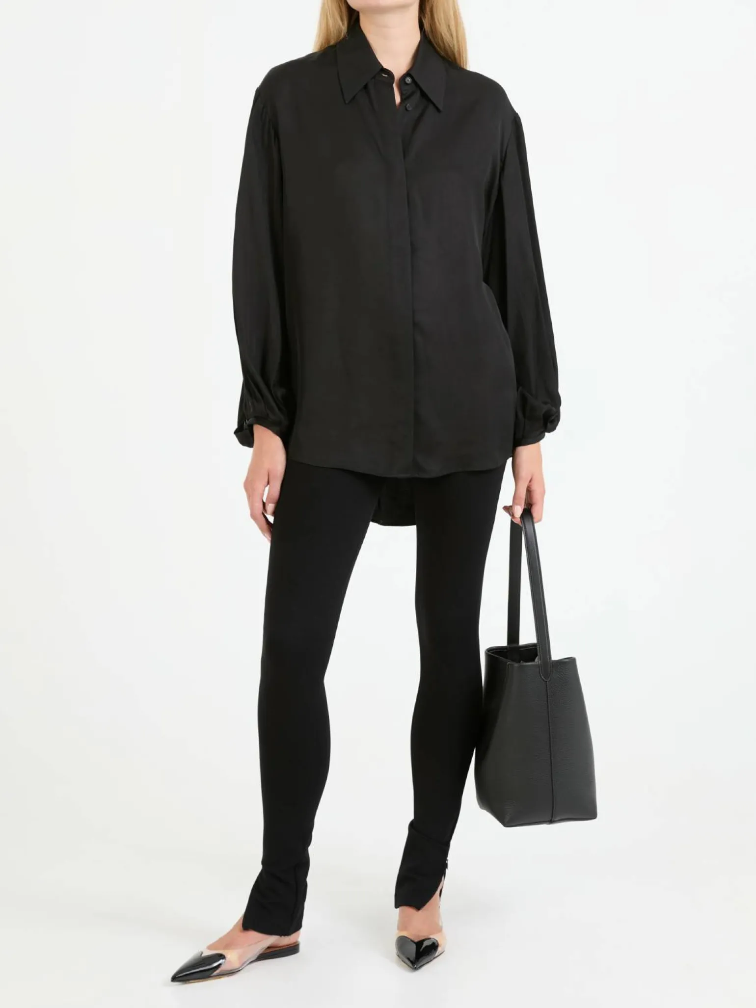 Bluse 'Bam' Schwarz