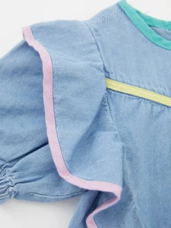 Bluse Blau