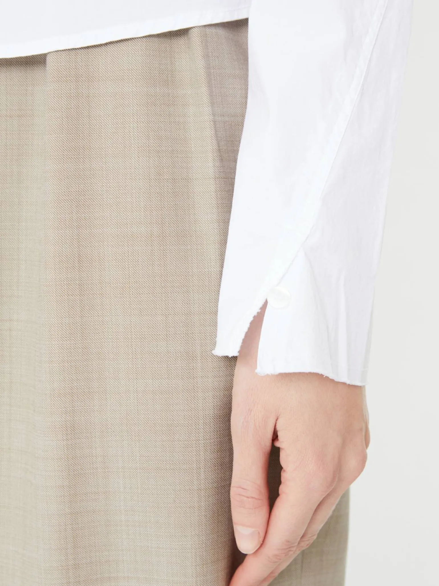 Bluse 'Crispy' Weiß