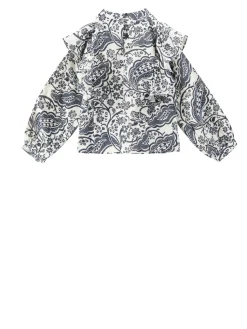 Bluse 'Jaipur' Blau