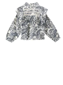 Bluse 'Jaipur' Blau
