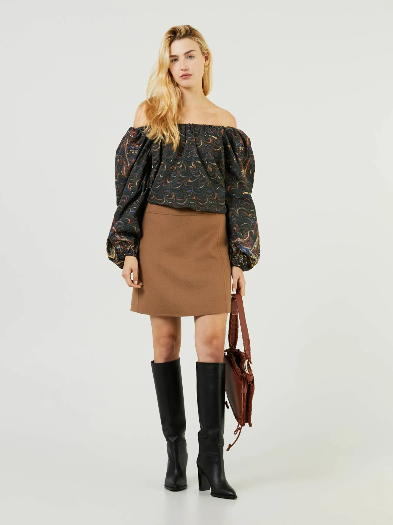 Bluse 'Lavinia' Khaki