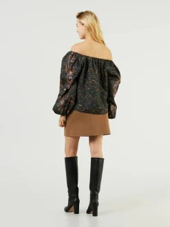 Bluse 'Lavinia' Khaki